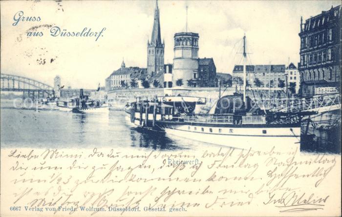 DuessELDORF  CITY Rheinwerft