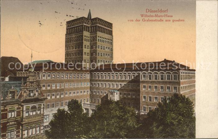 DuessELDORF  CITY Wilhelm Marx-Haus