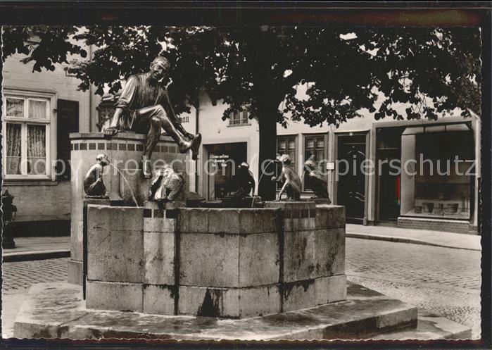 BRAUNSCHWEIG  CITY Till-Eulenspiegel-Brunnen