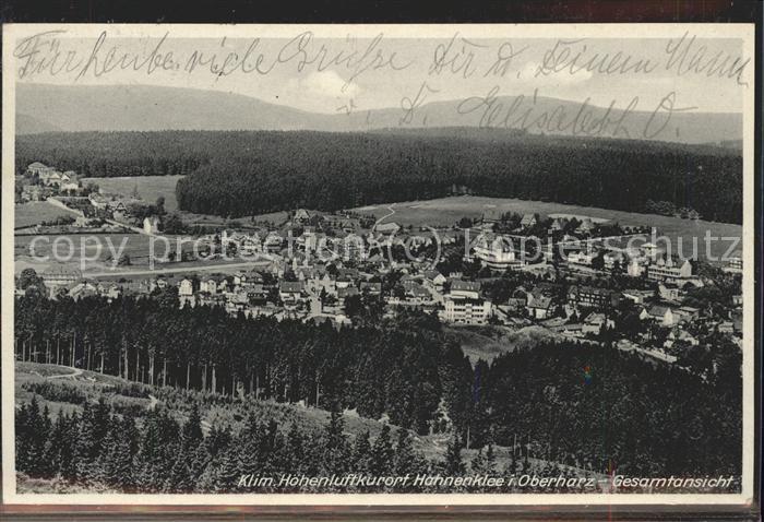 Hahnenklee-Bockswiese Harz Panorama
