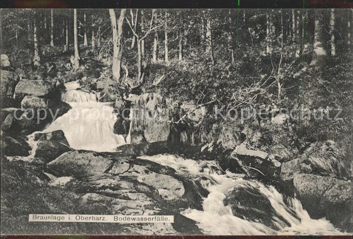 Braunlage Harz Bodewasserfaelle