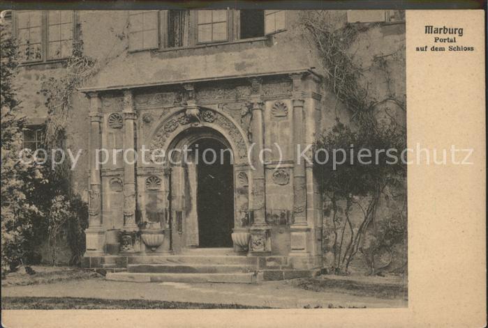 Marburg Lahn Schlossportal