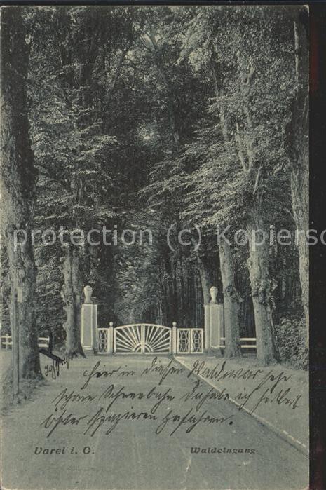 Varel Jadebusen Waldeingang