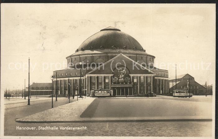 HANNOVER  CITY Stadthalle Vorderansicht