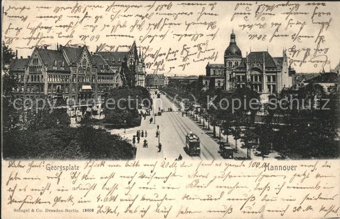 HANNOVER CITY Georgsplatz Strassenbahn