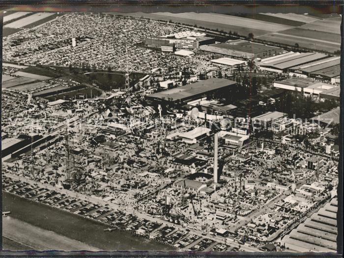 HANNOVER  CITY Hermes Turm Stadt Messe Fliegeraufnahme