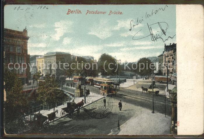 BERLIN  CITY Potsdamer Bruecke