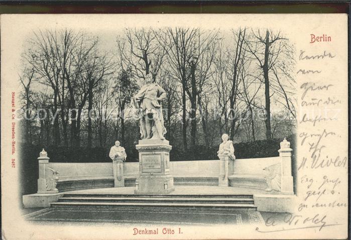 BERLIN  CITY Denkmal Otto I