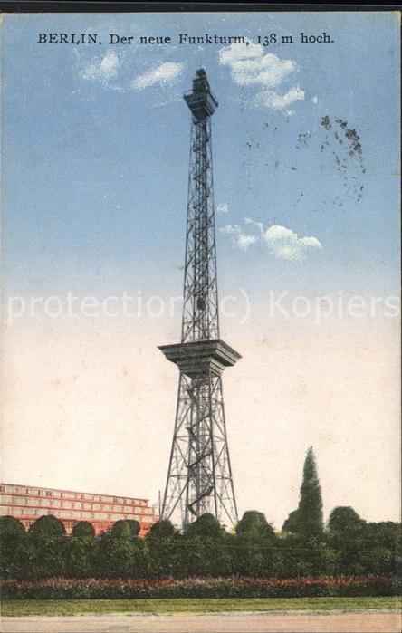 BERLIN  CITY Neuer Funkturm
