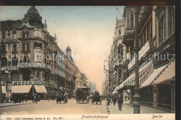 BERLIN  CITY Friedrichstrasse