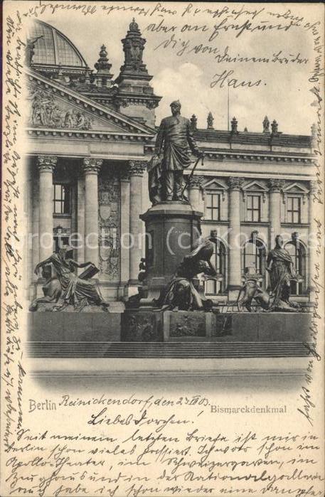 BERLIN  CITY Bismarck Denkmal