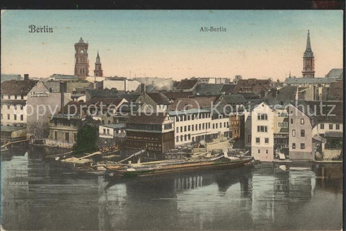 BERLIN  CITY Blick auf Alt Berlin