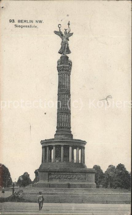 BERLIN  CITY Siegessaeule Feldpost