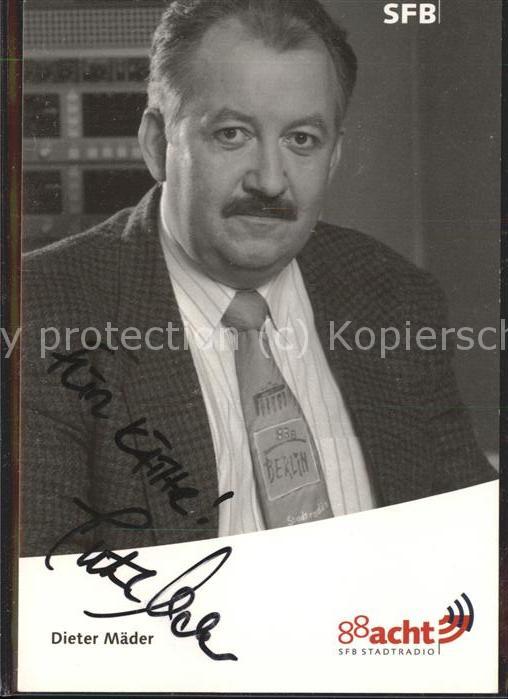 BERLIN  CITY Portrait Dieter Maeder SFB