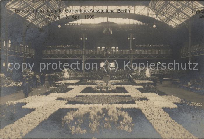 BERLIN  CITY Int Gartenbauausstellung 1909
