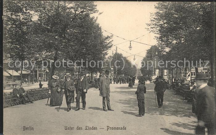BERLIN  CITY Unter den Linden Promenade