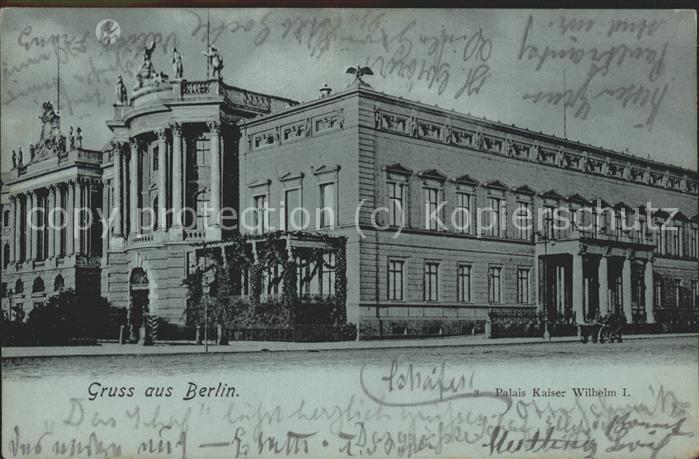 BERLIN  CITY Palais Kaiser Wilhelm I