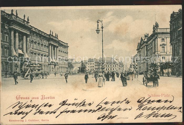 BERLIN  CITY Schlossplatz