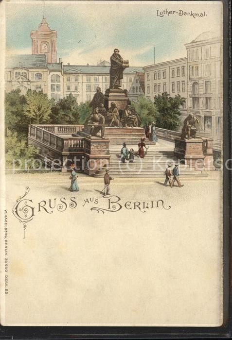 BERLIN  CITY Luther Denkmal