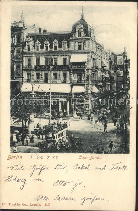 BERLIN  CITY Cafe Bauer