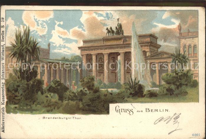 BERLIN  CITY Brandenburger Thor
