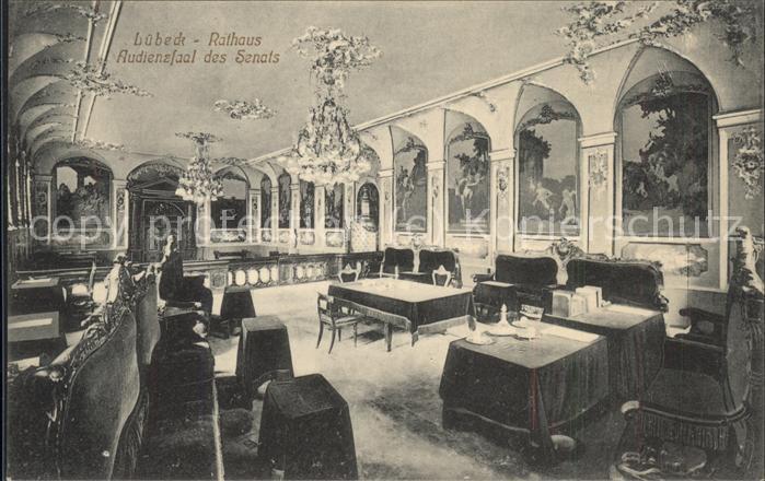 LueBECK  CITY Audienzsaal des Senats