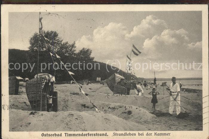 Timmendorfer Strand Strandleben bei der Kammer