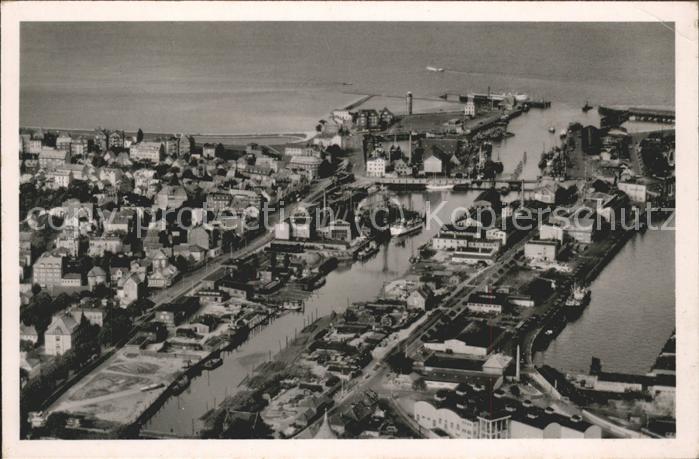 Cuxhaven Nordseebad Fliegeraufnahme