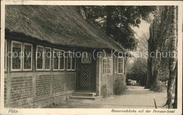 Ploen See Bauernschänke auf der Prinzeninsel