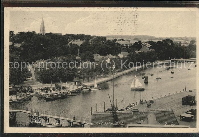 ECKERNFoeRDE Ostseebad Hafen