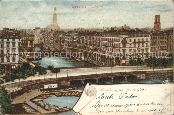 HAMBURG  CITY Reesendammbruecke