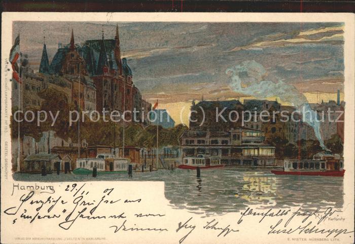 HAMBURG  CITY Hafenpartie
