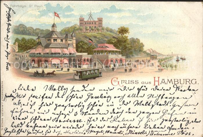 HAMBURG  CITY Faehrhaus St Pauli