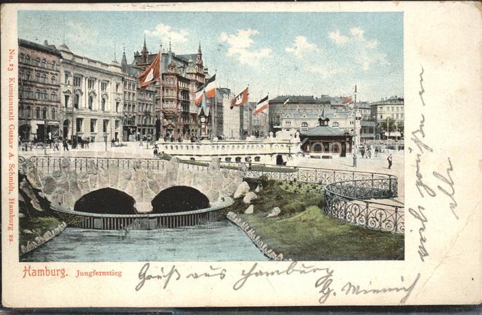 HAMBURG  CITY Jungfernstieg