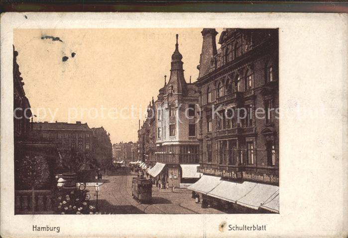HAMBURG  CITY Schulterblatt