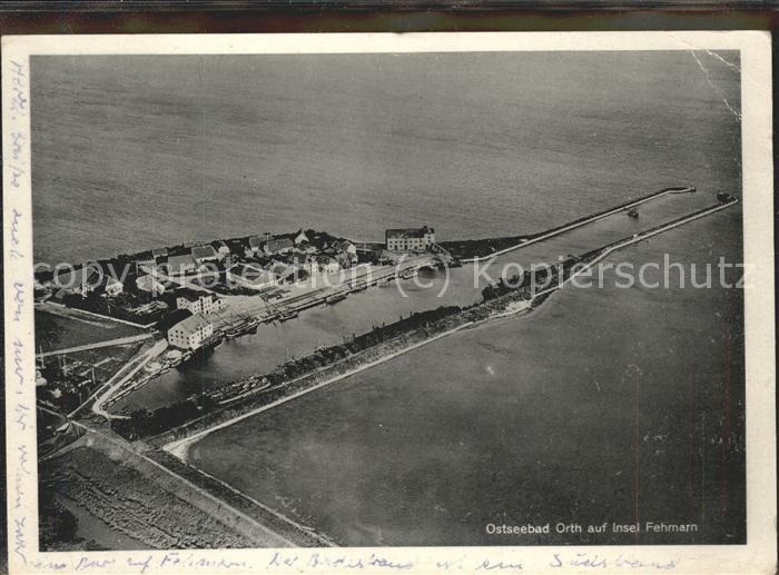Orth Fehmarn Fliegeraufnahme