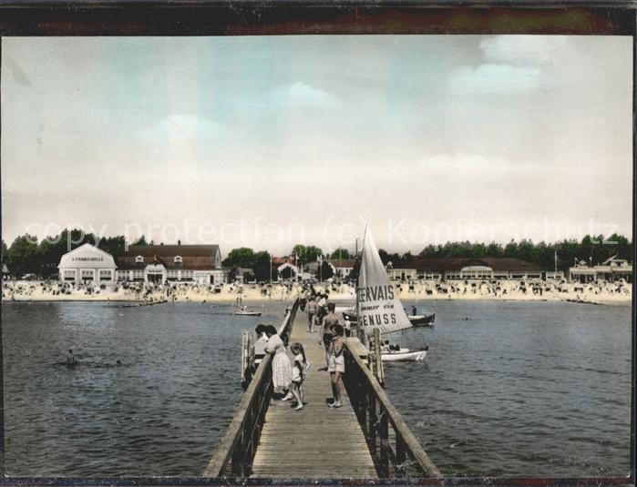 Groemitz Ostseebad Bootsanlegesteg