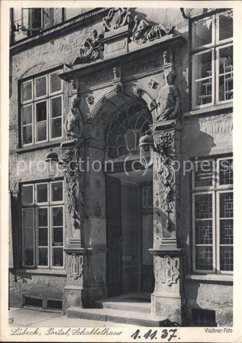 LueBECK  CITY Schabbethaus Portal
