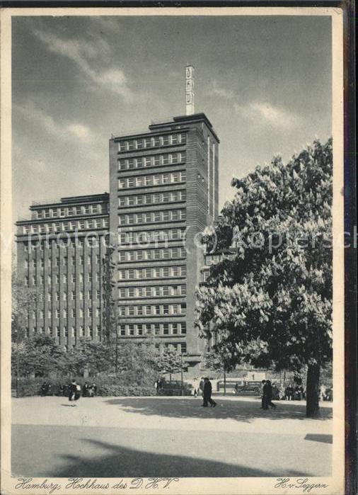 HAMBURG  CITY Hochhaus des DHV