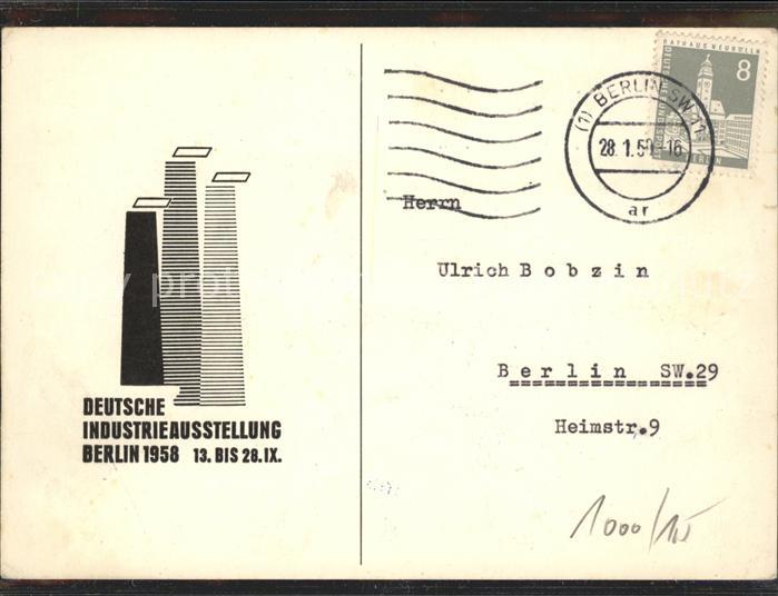 BERLIN  CITY Deutsche Industrieausstellung