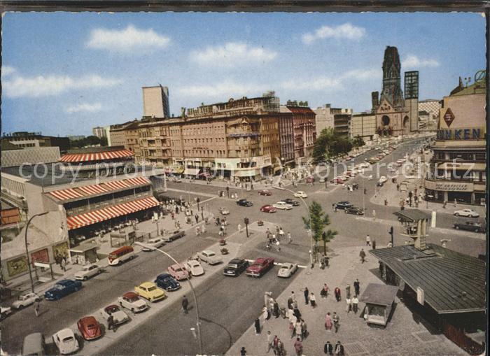 BERLIN  CITY Kranzlerecke Kurfuerstendamm Joachimstaler Strasse