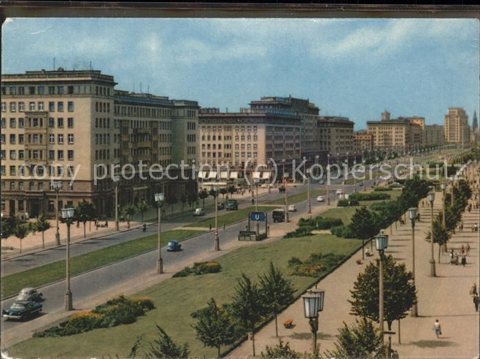 BERLIN  CITY Karl Marx Allee