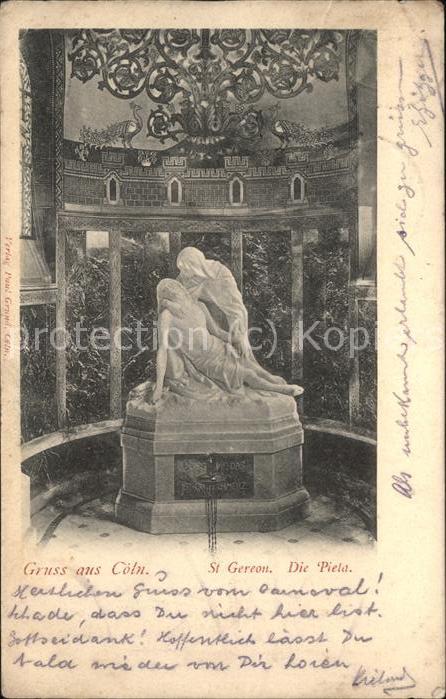 Coeln Rhein St Gereon Die Pieta