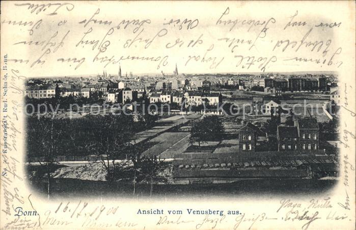 Bonn Rhein vom Venusberg