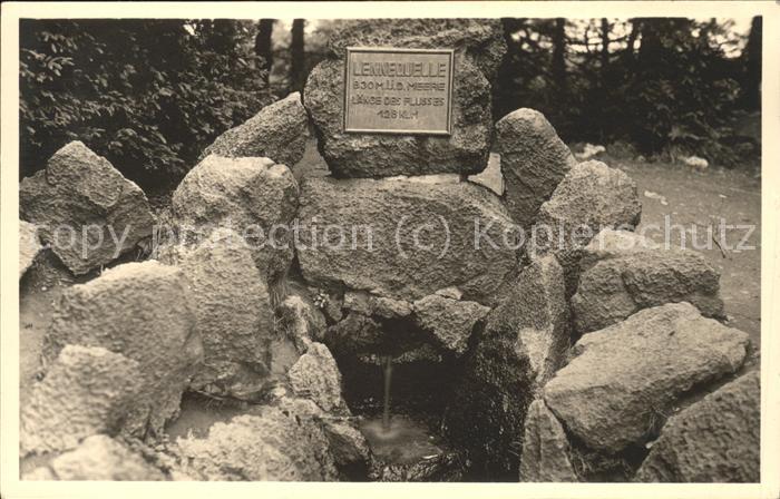 Winterberg Hochsauerland Lennequelle