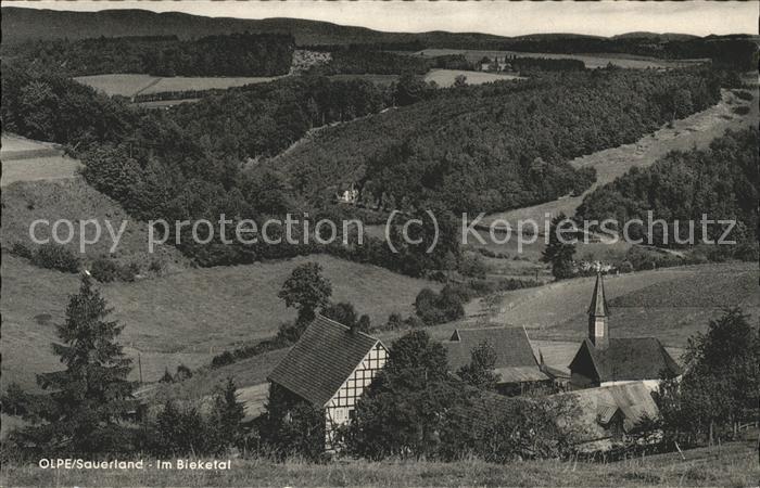 Olpe Biggesee Im Bieketal