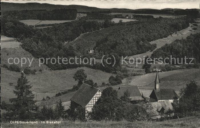 Olpe Biggesee Im Bieketal