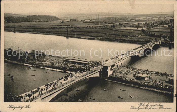 Hagen Westfalen Hengstey See Inselgasthof im Stausee