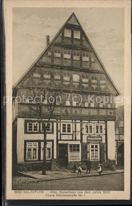 Bad Salzuflen Altes Giebelhaus Obere Mühlenstrasse 1
