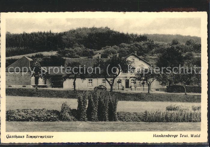 Hankenberge Teutoburger Wald Gasthaus Timmermeister